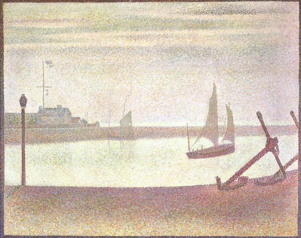 The Channel at Gravelines, Evening (1890)