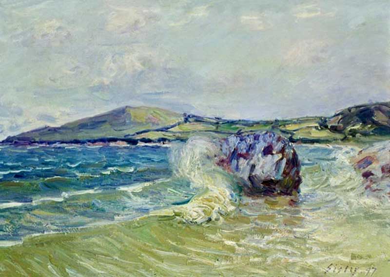 Sisley's Lady's Cove, Wales (1897)