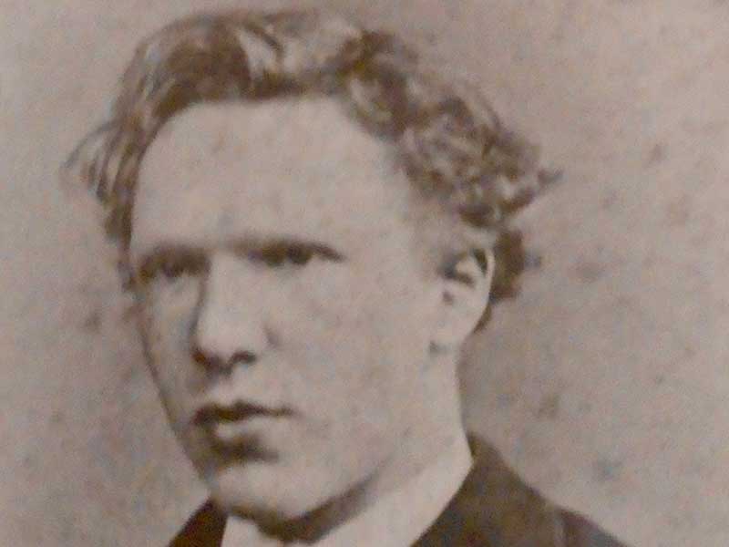 Vincent van Gogh aged 25