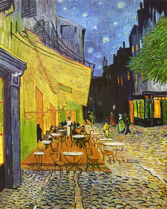 Van Gogh's Cafe Terrace at Night