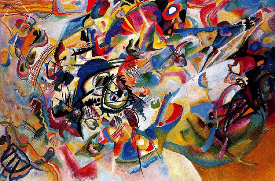 Kandinsky's Composition VII (1913)