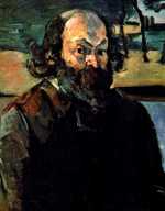 A Cezanne self portrait from1875 at Musée d'Orsay