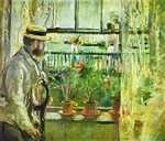 'Eugene Manet on the Isle of Wight' by Berthe Morisot (1875)