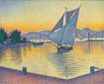 2019: Signac’s Le Port au Soleil Couchant, sells for $22.4 million at bidding at Christie’s.