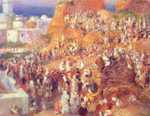 'The Mosque Arab Holiday (The Casbah)' by Renoir (1881)