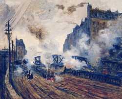 Claude Monet’s ‘Gare Saint-Lazare’