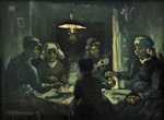 Another pre study of the Potato Eaters by Van Gogh, 1885, Van Gogh Museum, Amsterdam