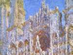 Monet produced 30 canvasses of Rouen Cathedral from spring 1892, renting a room overlooking the cathedral so that he could paint from exactly the same spot each day.