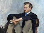 Frederic Bazille's portrait of a young Renoir.