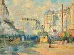 Monet's Exterior of the Saint-Lazare station was sold for $32.9 million in mid-2018