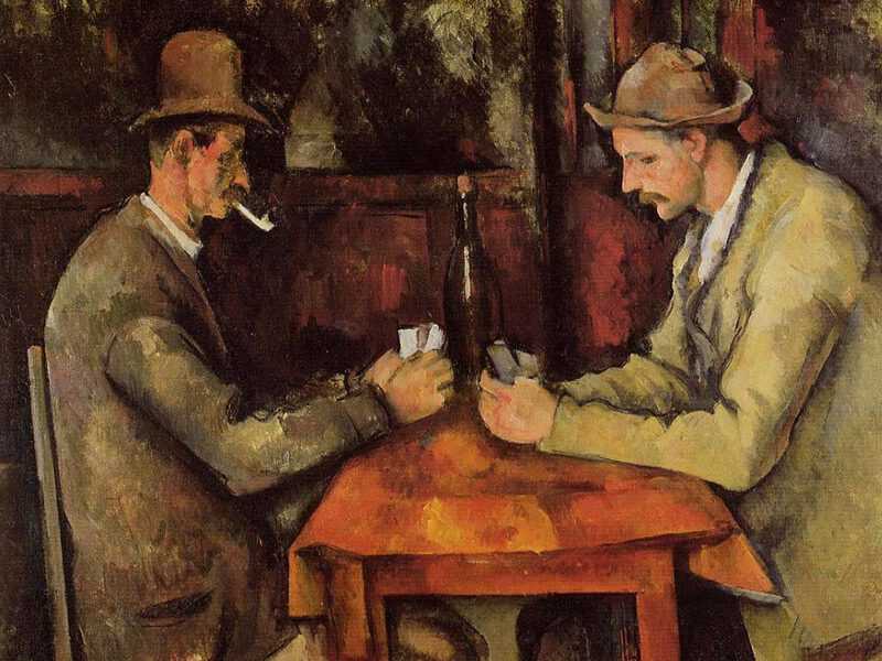 Cezanne's Card Players holds the world record for being the most expensive impressionist work: it was sold for $259 million in 2011