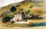 'Near Aix En Provence' by Paul Cezanne (c. 1867)