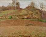 Ploughed Fields by Pissarro in 1874