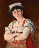 Manet's l'Italienne was sold by Christie's New York for $11 million in May 2018