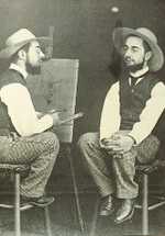Henri Toulouse-Lautrec paints Mr. Lautrec