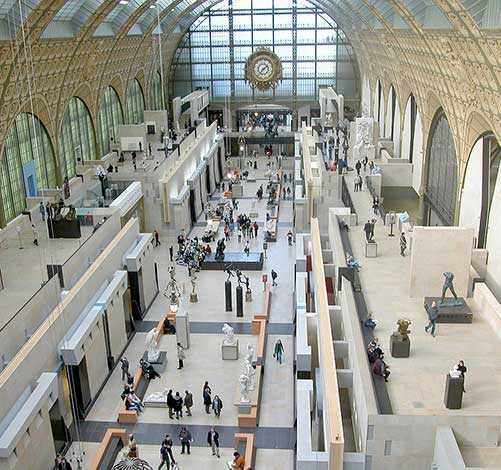 The d'Orsay's ground floor galleries