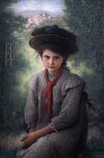Ernestine, by Eugène Vidal, around 1904.