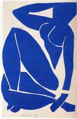 Henri Matisse' Blue Nude series from 1952