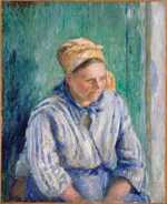 Camille Pissarro's Study of a Washerwoman