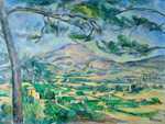 'Mont Sainte-Victoire' by Paul Cezanne (c. 1887)