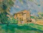 One of Cezanne's 50+ paintings of the Jas de Bouffan