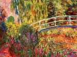 Monet installed the Japanese Bridge into his Giverny gardens in 1891 and thereafter painted it a number of times.