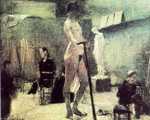 'Gustave Moreau's Studio' by Matisse in 1894-1895
