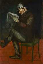 Cezanne's "The artists father" from 1865
