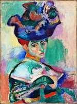 'Woman with a Hat' by Matisse in 1905, San Francisco Museum of Modern Art