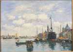 Venice-Seascape at the Giudecca (1895) by Eugene Boudin, currently at the Princeton University Art Museum