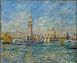 Renoir's The Doges Palace, from 1881, comes towards the end of his trimphant decade of impressionist painting.