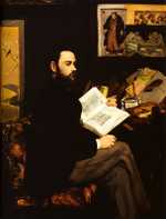 A Manet portrait of Emile Zola