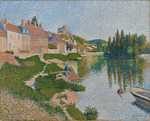 2005: Signac’s ‘Les Andelys. Les Laveuses’, painted in 1886, sells for $6.66 million at an auction at Sotheby's.  