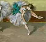 Danseuse au Repos, painted around 1879 sells for a jaw-dropping £17.6 million ($27.9 million), getting the records of the most expensive Degas painting to date.