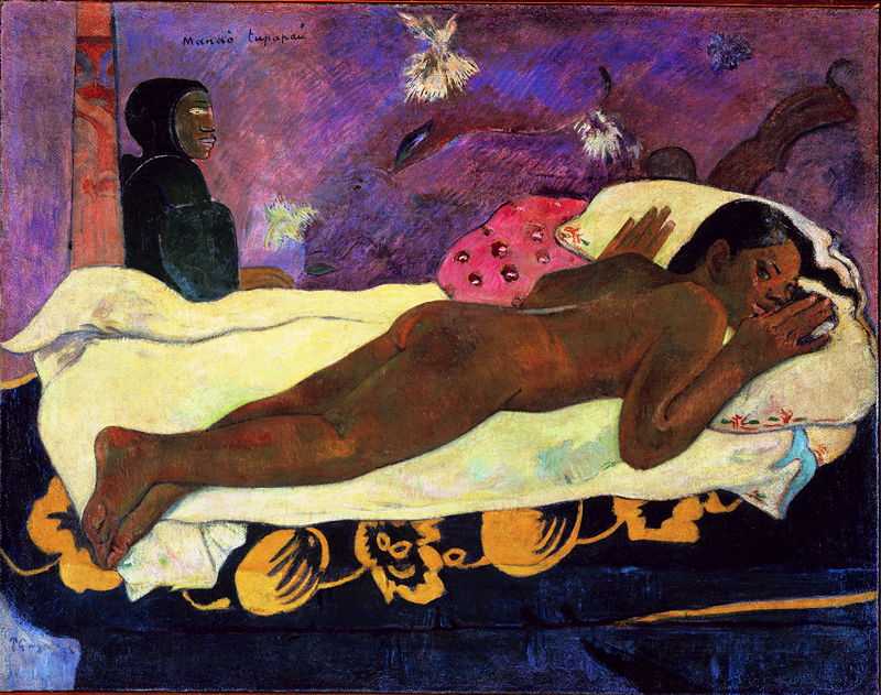 Gauguin's Spirit of the Dead, from 1892.