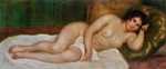 Renoir's Femme Nue Couchee sold for over $10 million in New York in May 2010.