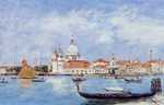 Venice, View from the Grand Canal painted in 1895 during Boudin's time in Venice