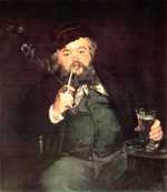 'A good glass of beer' by Edouard Manet, 1873 which had scored a rare Salon success