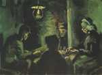 A pre study of the Potato Eaters by Van Gogh, 1885, Van Gogh Museum, Amsterdam