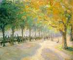 Hyde Park, London by Camille Pissarro in 1890