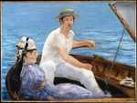 'Boating' by Edouard Manet, 1874 currently at Metropolitan Museum of Art, New York
