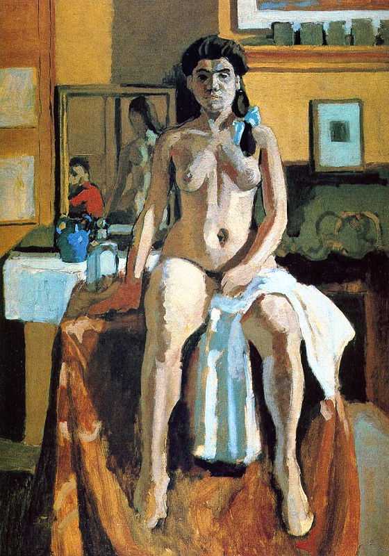 'Nu (Carmelita)' by Matisse in 1904, Museum of Fine Arts, Boston