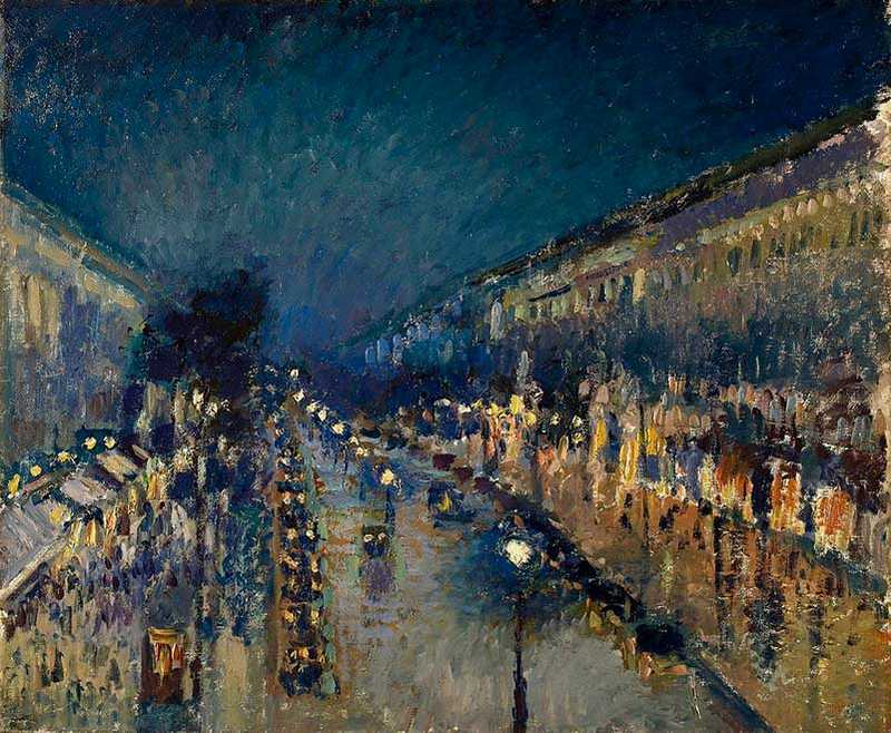Pissarro's Boulevarde Montmartre