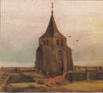 Old Church Tower at Nuenen ('The Peasants' Churchyard) by Van Gogh, 1884, Foundation E.G. Bührle Collection, Zürich