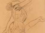 A sketch of Degas' Miss Lala at the Cirque Fernando