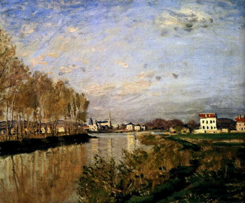 The Seine at Argenteuil, 1873 by Claude Monet